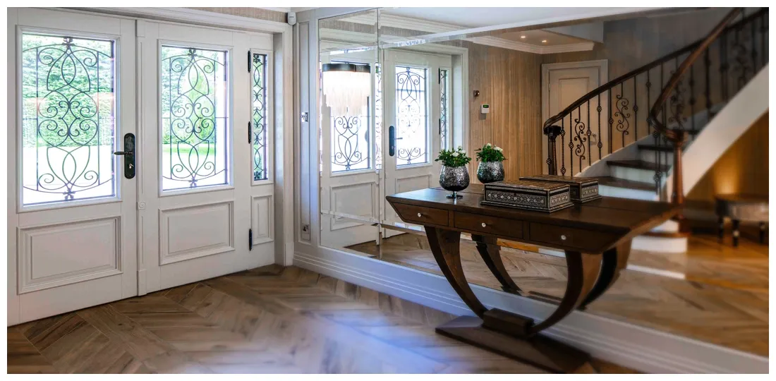 Drzwi białe zewnętrzne ekskluzywne