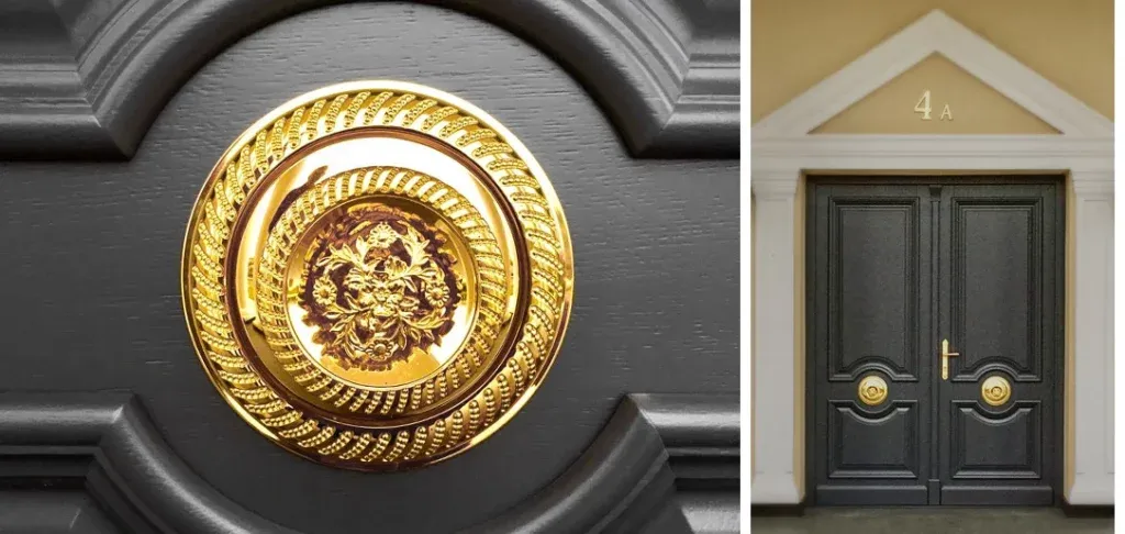 podwójne drzwi zewnętrzne ekskluzywne