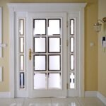 Drzwi białe z szybami na wymiar