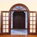 Drzwi dwuskrzydłowe na wymiar z okienkami