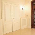 Drzwi dwuskrzydłowe białe wewnętrzne