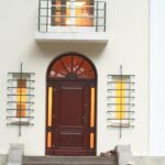 Drzwi łukowe brązowe na wymiar