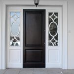 Drzwi zewnętrzne dwukolorowe na wymiar