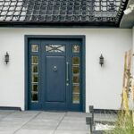 Drzwi zewnętrzne szare na wymiar