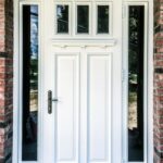 Drzwi zewnętrzne z ościeżnicą